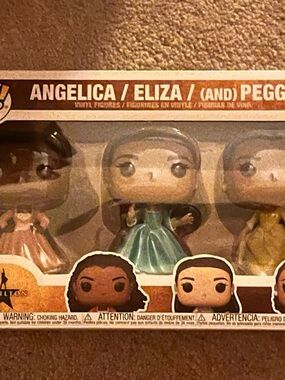Barnes and Nobles Exclusive Hamilton Funko Pop Angelica, Eliza, and Peggy